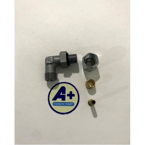 Fitting, Elbow 6mm Solenoid